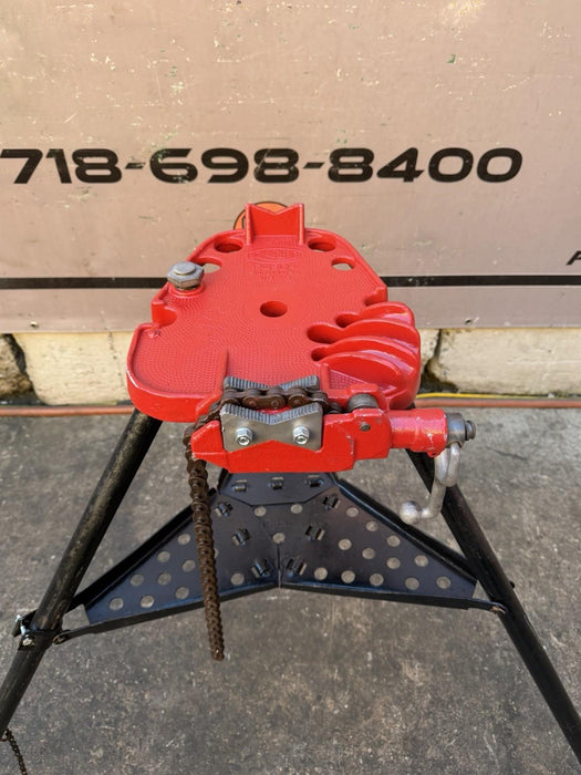 Reed Tool 02306 R450+ Tristand Portable Chain Vise 1/8" To 6” USA