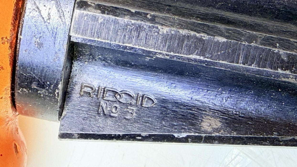Ridgid 34950 Model No. 3 Ratcheting Straight Reamer For 3/8" - 3" Pipe Long Nose