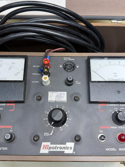 Hubbell HiPotronics 800PL DC Hipot Insulation Tester Model 880PL