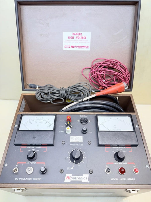 Hubbell HiPotronics 800PL DC Hipot Insulation Tester Model 815PL