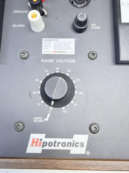 Hubbell HiPotronics 800PL DC Hipot Insulation Tester Model 815PL