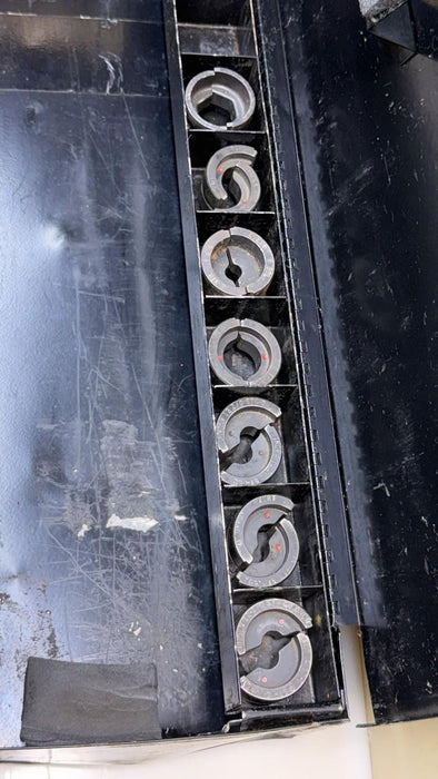 Burndy Y750 Revolver Hypress Crimper with Dies And Case