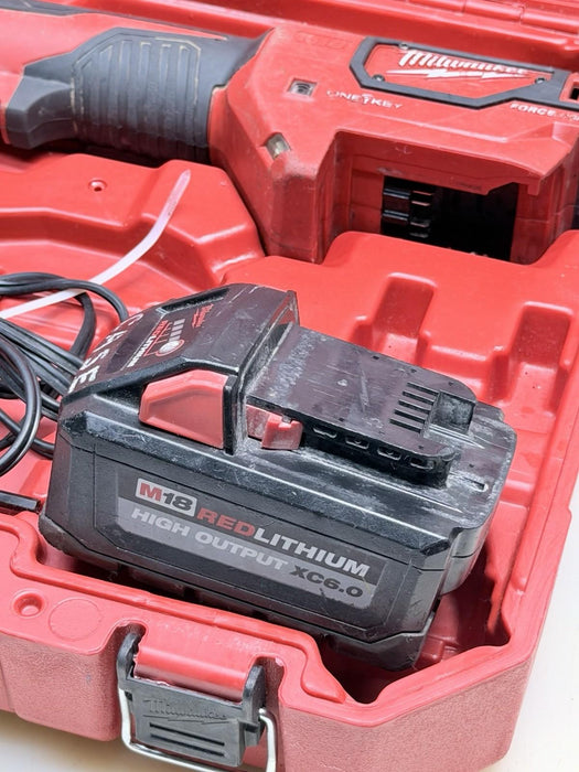 Milwaukee 2672-21 M18 Force Logic Cable Cutter Kit Jaws 6.0 Battery  Charger Box