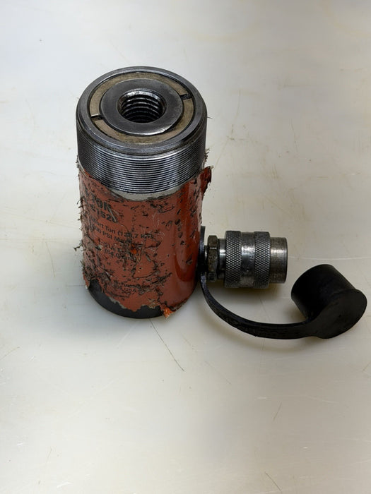 POWER TEAM C152C Hydraulic Cylinder/Ram, Single-Acting, 15 Ton, 2” Stroke, #1