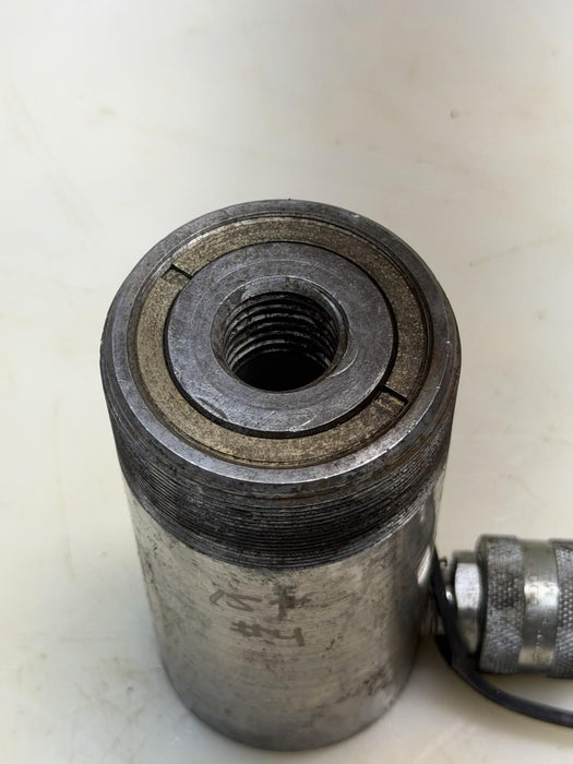 POWER TEAM C152C Hydraulic Cylinder/Ram, Single-Acting, 15 Ton, 2” Stroke, #4