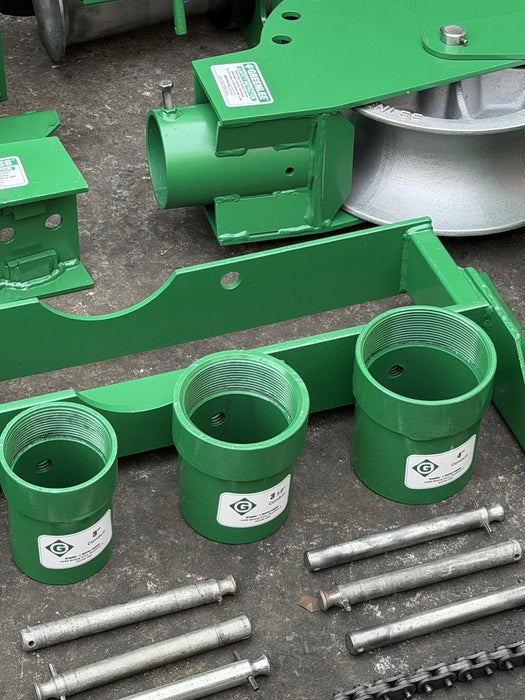 Greenlee 6805 6800 Ultra Cable Tugger Wire Puller Set 8k Lb. Complete Tested #2✅