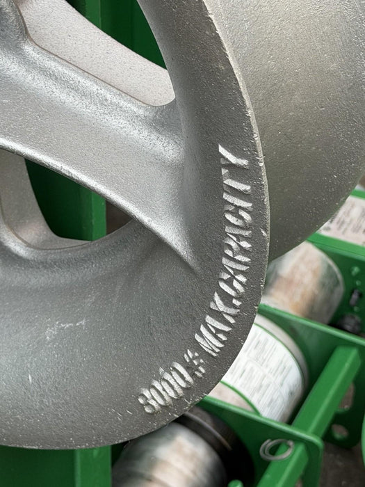 Greenlee 6805 6800 Ultra Cable Tugger Wire Puller Set 8k Lb. Complete Tested #2✅