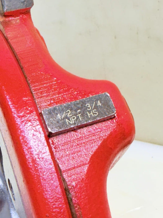 Ridgid 300 Carriage Pipe Cutter, Reamer, 811 Die, Handle, Fully Refurbished #3