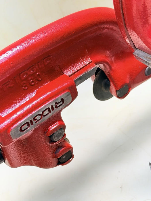 Ridgid 300 Carriage Pipe Cutter, Reamer, 811 Die, Handle, Fully Refurbished #3