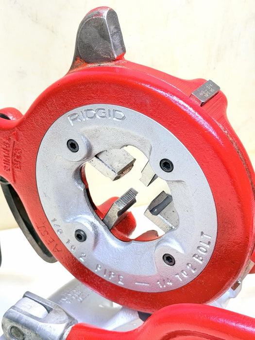 Ridgid 300 Carriage Pipe Cutter, Reamer, 811 Die, Handle, Fully Refurbished #3