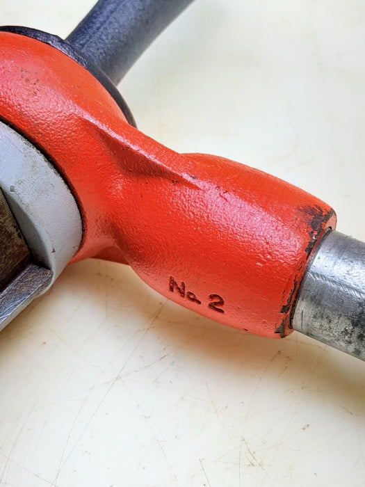 Ridgid 34945 No. 2 Straight Ratchet Reamer 1/4"-2" Pipe Self-Feeding Tool #1