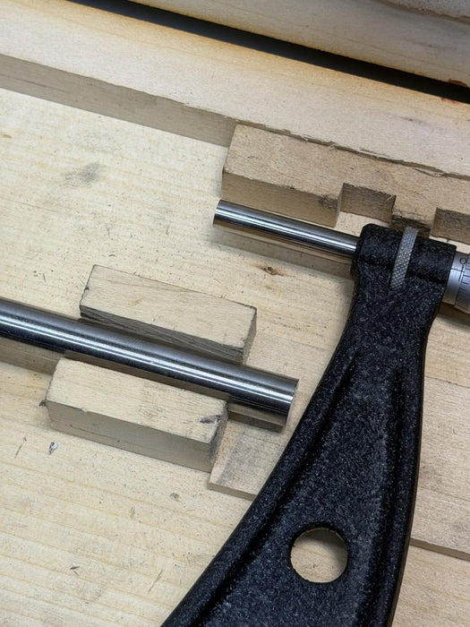 STARRETT NO. 436 OUTSIDE MICROMETER 18 - 19" RANGE W/ CASE MADE IN THE U.S.A.