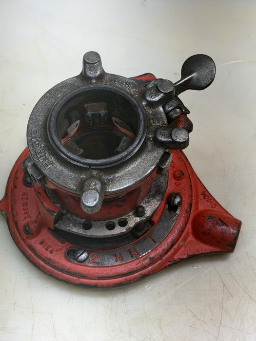 RIDGID 65R  1" TO 2" PIPE THREADER  NICE DIES No Handle 65-R  #4