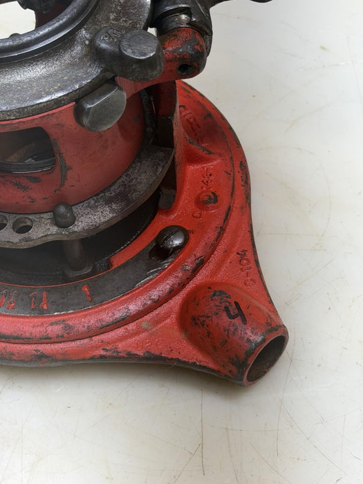 RIDGID 65R  1" TO 2" PIPE THREADER  NICE DIES No Handle 65-R  #4