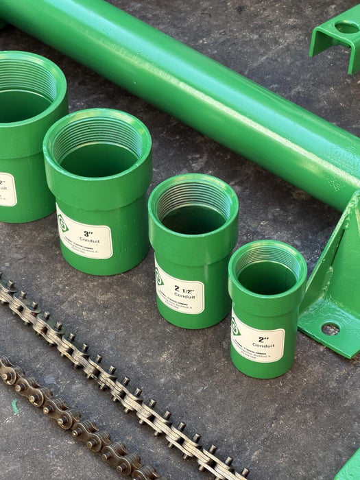 Greenlee 686 640 4000 LBS Tugger Cable Puller Set With Accessories “NICE”