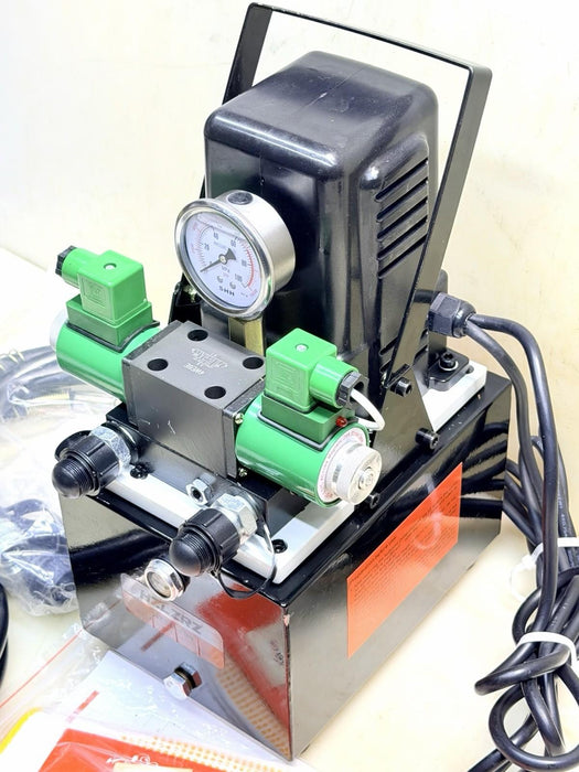 HZLZRZ Two Way Electric Hydraulic Pump Power Pack Unit 2 Stage Double Acting New