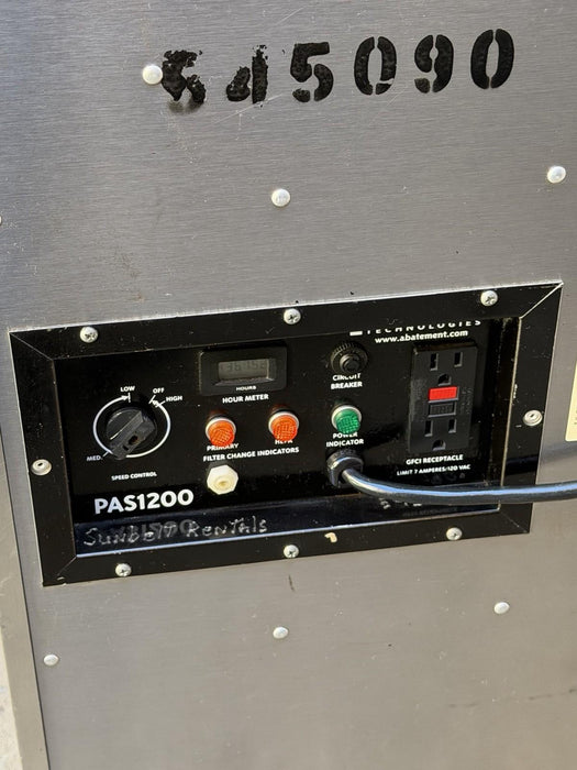 Abatement technologies Pas1200 air scrubber #2