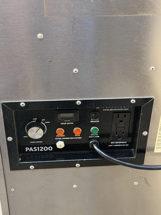 Abatement technologies Pas1200 air scrubber #5