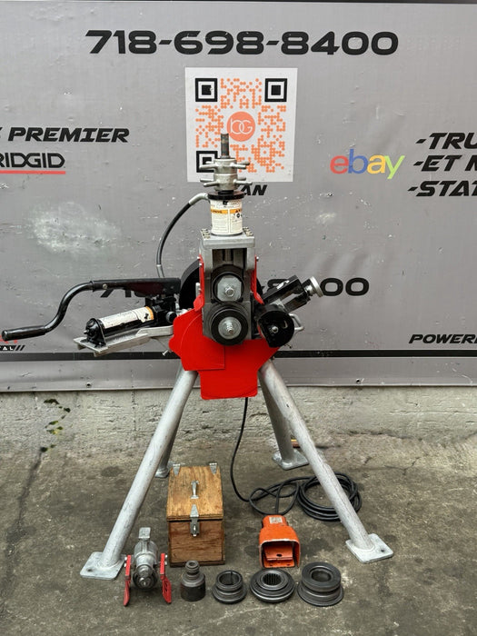 Victaulic VE-416-FSD Self-Powered Hydraulic Roll Groover 2”-16” Capacity AGS
