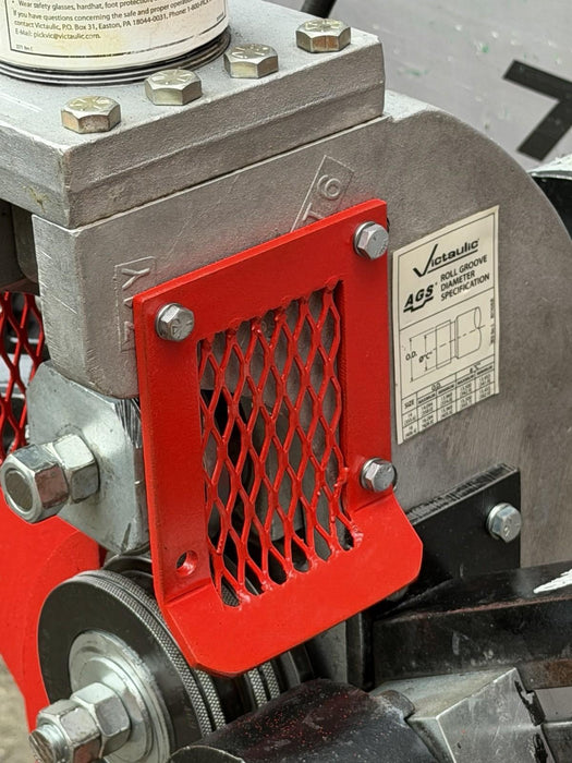 Victaulic VE-416-FSD Self-Powered Hydraulic Roll Groover 2”-16” Capacity AGS