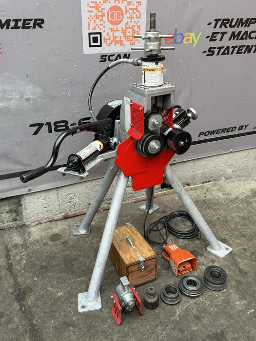 Victaulic VE-416-FSD Self-Powered Hydraulic Roll Groover 2”-16” Capacity AGS