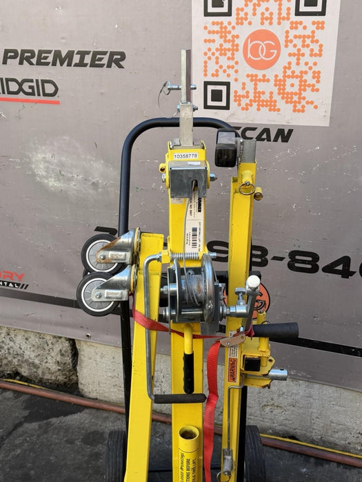 Sumner 2311 11-Feet Portable Sheetrock Drywall Lift Jack Material Hoist + Cart