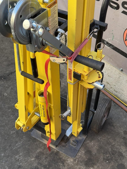 Sumner 2311 11-Feet Portable Sheetrock Drywall Lift Jack Material Hoist + Cart