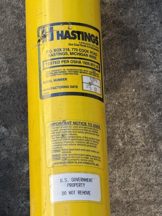 Hastings Fiberglass HFGP 12393 Heavy Duty Swivel Top Transformer Gin