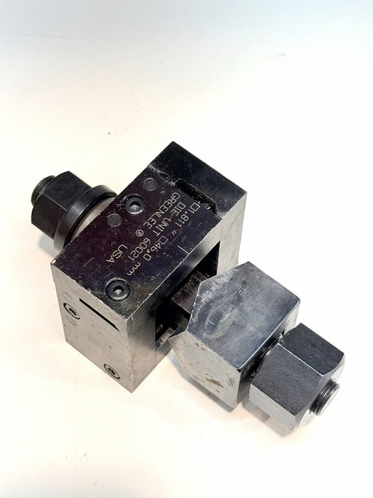 Greenlee 60020 , 60021 Die Unit Industrial Punch 1.811 X 46 mm USA Complete