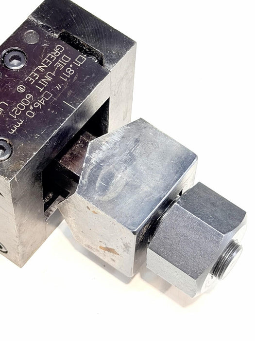 Greenlee 60020 , 60021 Die Unit Industrial Punch 1.811 X 46 mm USA Complete