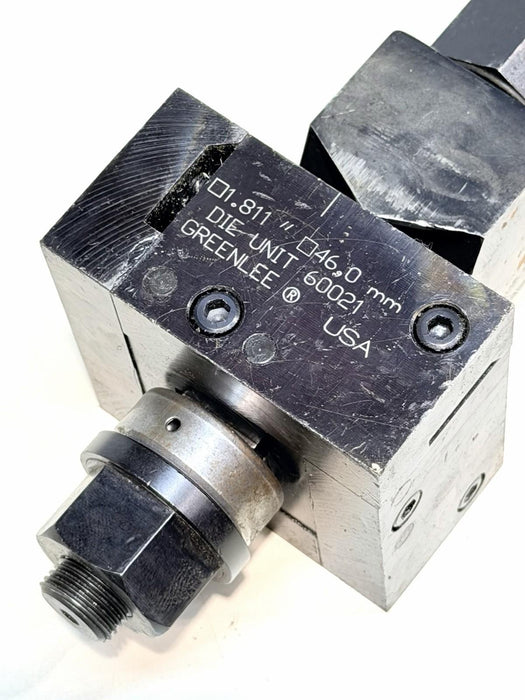 Greenlee 60020 , 60021 Die Unit Industrial Punch 1.811 X 46 mm USA Complete