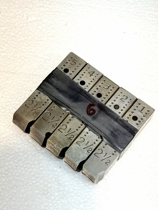 RIDGID 4PJ 2-1/2” NPT Dies Set High Speed RH for 4-P and 4PJ Threaders #6✅