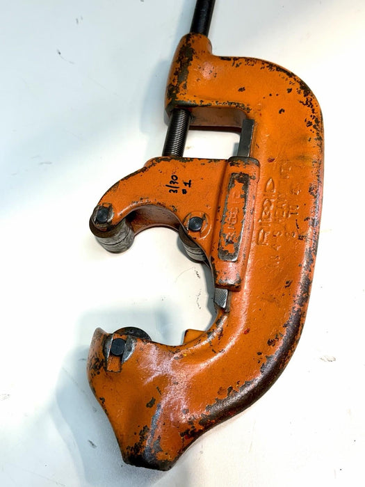 Ridgid No. 4-S Heavy Duty Pipe Cutter, 2" to 4" Pipe Used / Works Good #1