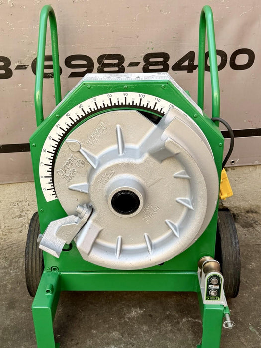 Greenlee 555 Conduit Pipe Bender 1/2"-2" RIGID & IMC NEW BOARD! Works Great BG6