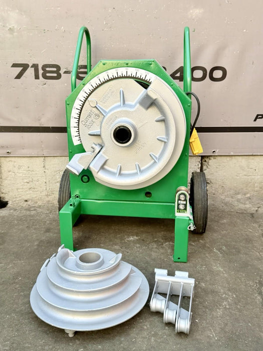 Greenlee 555 Conduit Pipe Bender 1/2"-2" RIGID & IMC NEW BOARD! Works Great BG6