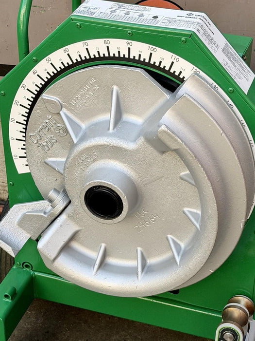 Greenlee 555 Conduit Pipe Bender 1/2"-2" RIGID & IMC NEW BOARD! Works Great BG6