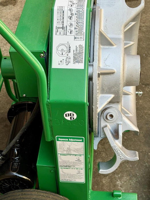 Greenlee 555 Conduit Pipe Bender 1/2"-2" RIGID & IMC NEW BOARD! Works Great BG6