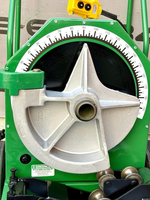 Greenlee 555 Conduit Pipe Bender 1/2"-2" EMT Shoes & Rollers Refurbished BG3