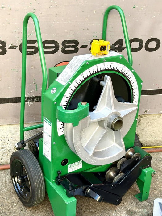 Greenlee 555 Conduit Pipe Bender 1/2"-2" EMT Shoes & Rollers Refurbished BG3