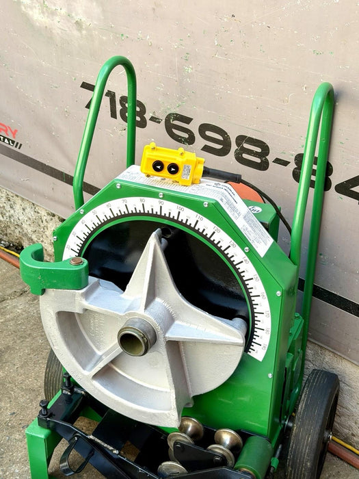 Greenlee 555 Conduit Pipe Bender 1/2"-2" EMT Shoes & Rollers Refurbished BG3