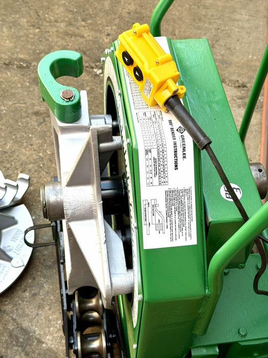 Greenlee 555 Conduit Pipe Bender 1/2"-2" EMT Shoes & Rollers Refurbished BG3