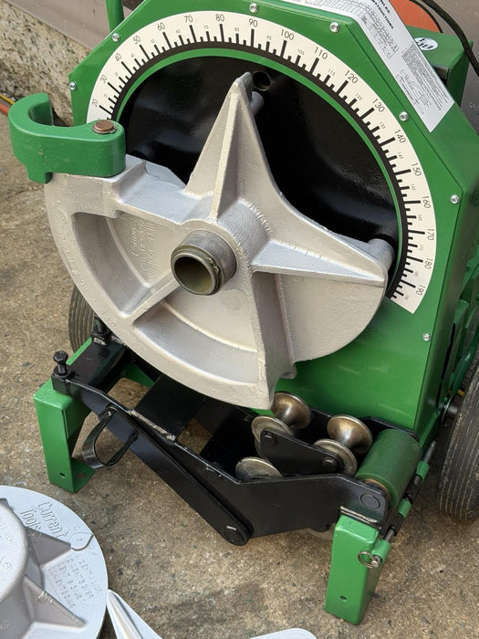 Greenlee 555 Conduit Pipe Bender 1/2"-2" EMT Shoes & Rollers Refurbished BG3
