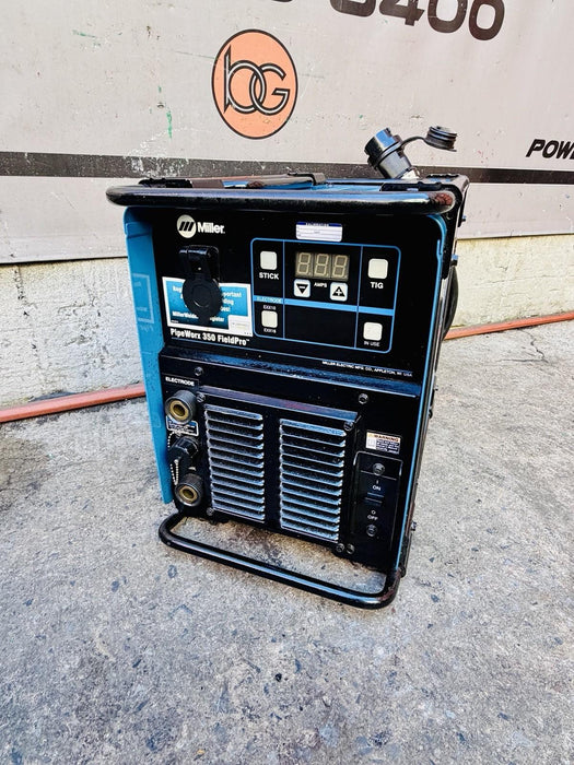 Miller PipeWorx 350 FieldPro Welder similar XMT-350 TESTED #2