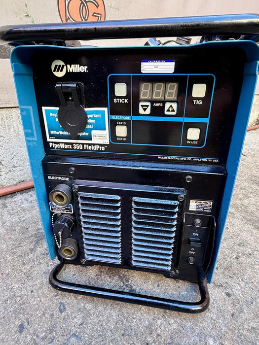 Miller PipeWorx 350 FieldPro Welder similar XMT-350 TESTED #2