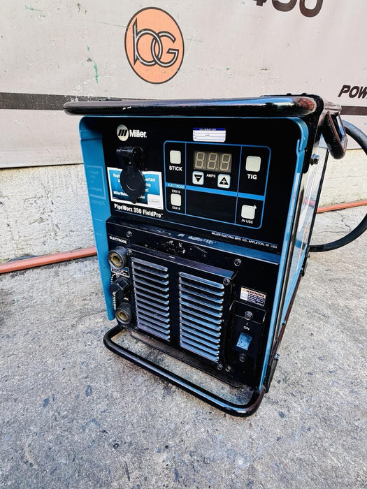 Miller PipeWorx 350 FieldPro Welder similar XMT-350 TESTED #5