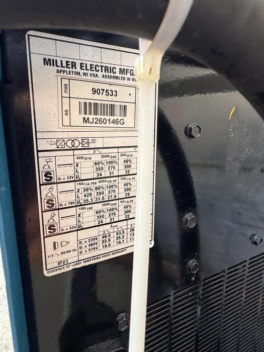 Miller PipeWorx 350 FieldPro Welder similar XMT-350 TESTED #5