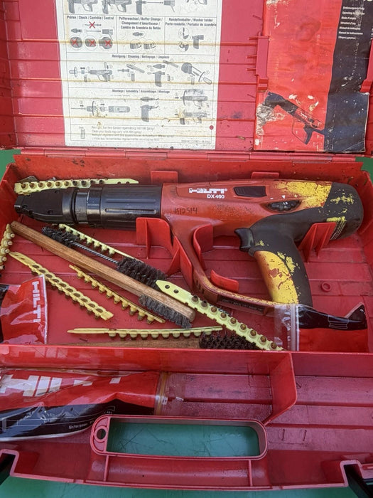 Hilti 305179 DX460-F8 Full Automatic Powder-Actuated Fastening Nail Gun +Case #2
