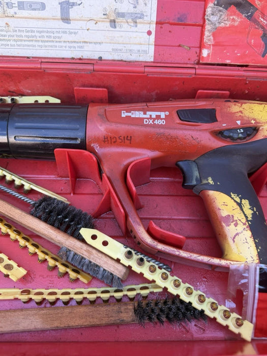 Hilti 305179 DX460-F8 Full Automatic Powder-Actuated Fastening Nail Gun +Case #2