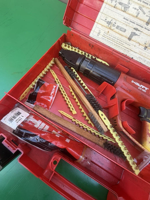 Hilti 305179 DX460-F8 Full Automatic Powder-Actuated Fastening Nail Gun +Case #2