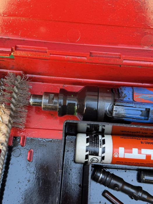 Hilti DX36M Powder Actuated Nail Gun & Case Extras #12